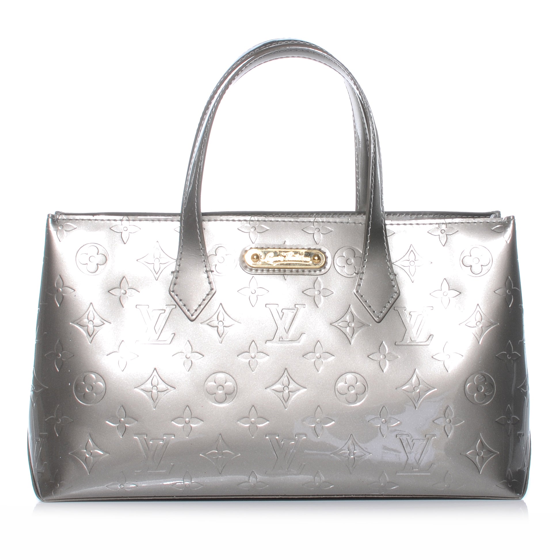 Louis Vuitton Vernis Wilshire PM Gris Art Deco 1 of 7
