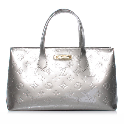 Louis Vuitton Vernis Wilshire PM Gris Art Deco 1 of 7