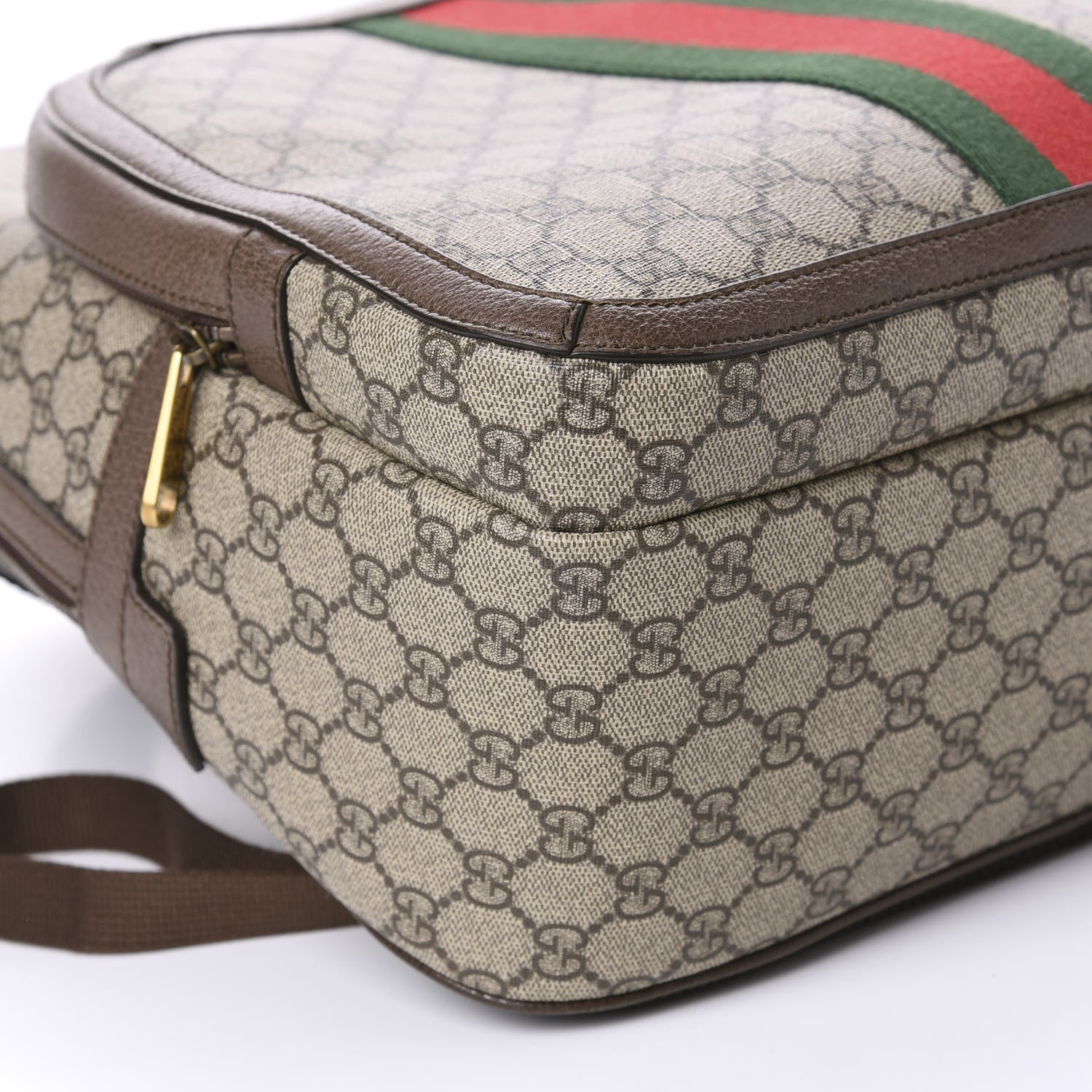 Gucci GG Supreme Monogram Medium Ophidia Day Backpack Brown 5 of 13