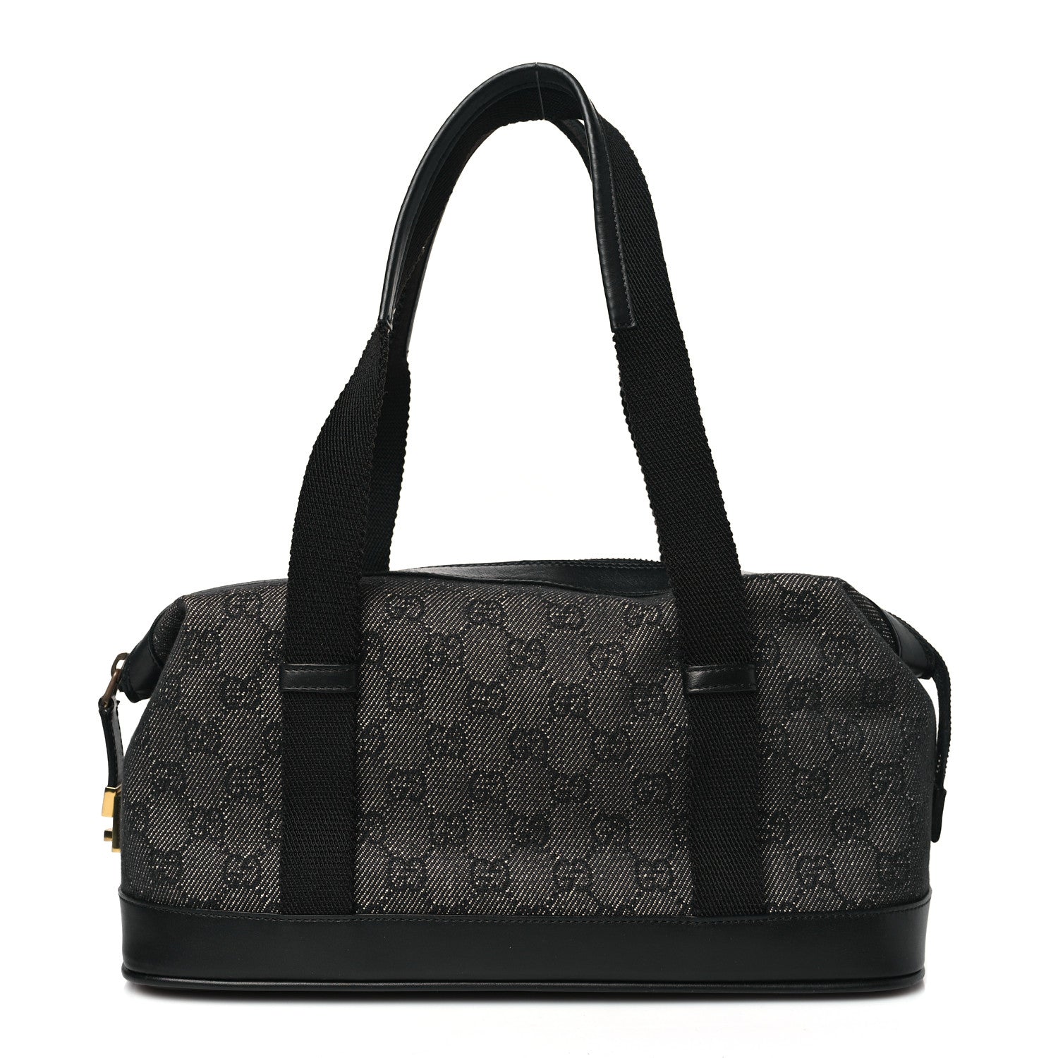 Gucci Monogram Carry On Duffle Bag Black 1 of 10