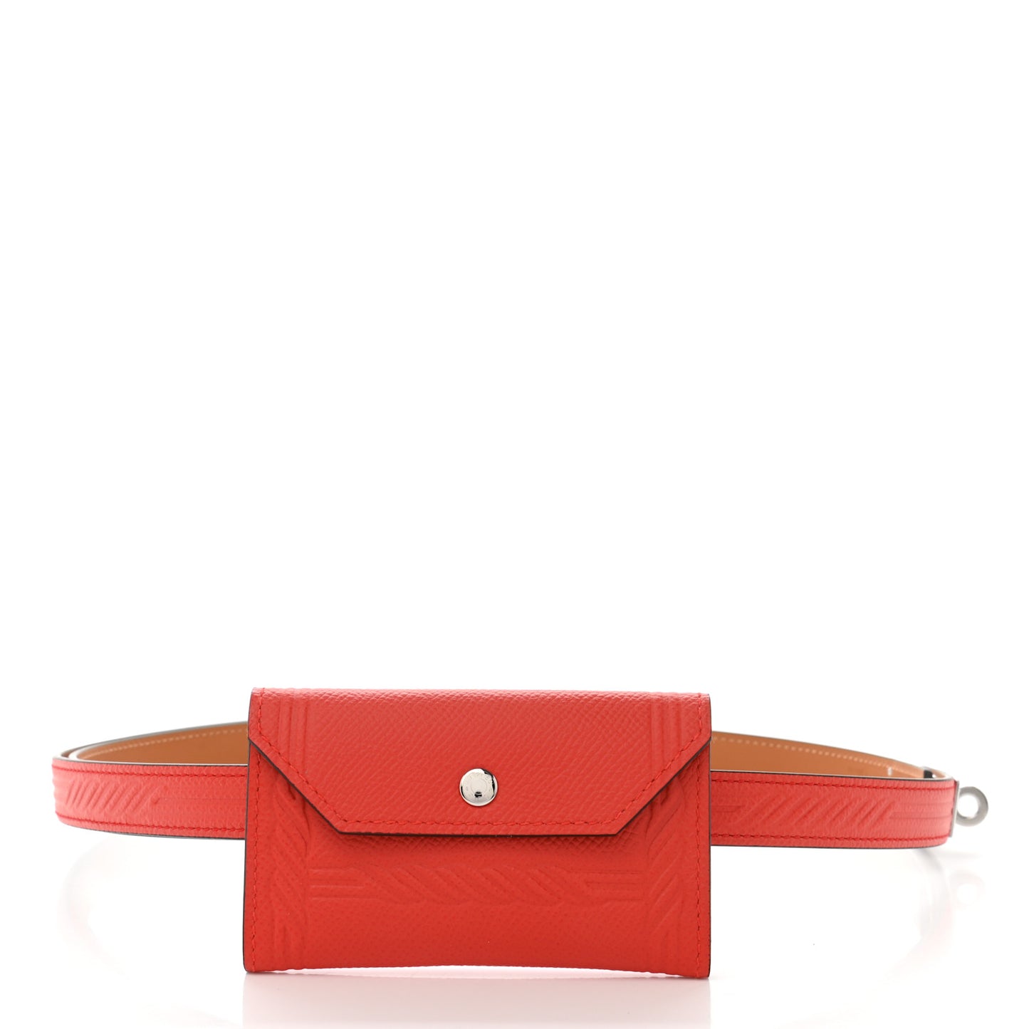 Epsom Quadrige Kelly Pocket 18 Belt Capucine