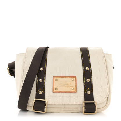 Louis Vuitton Antigua Besace PM Messenger White 1 of 11