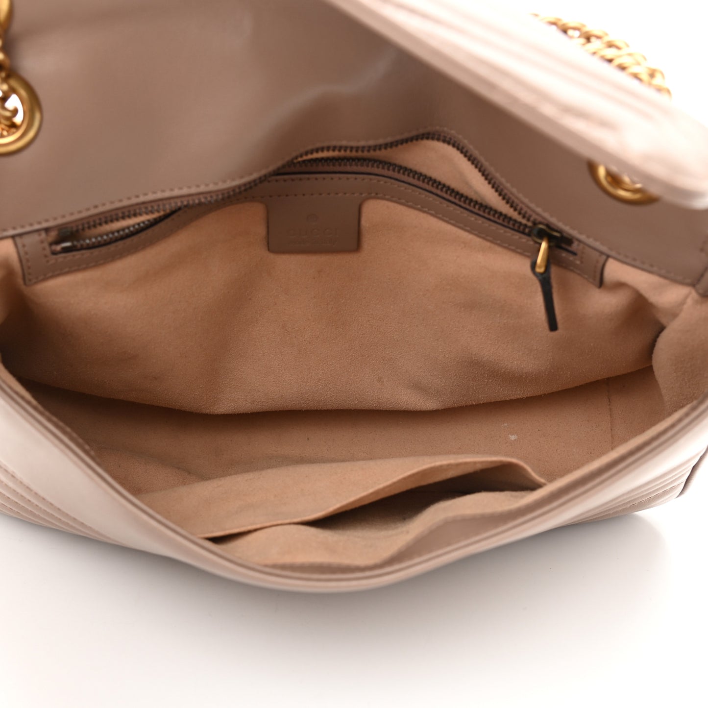 Calfskin Matelasse Medium GG Marmont Shoulder Bag Porcelain Rose