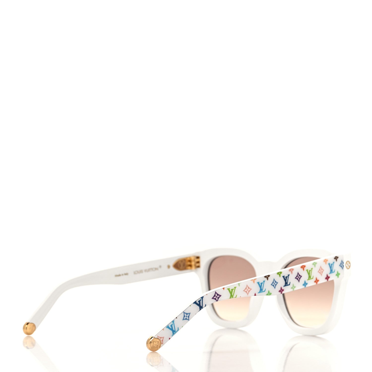 Louis Vuitton LV x TM Acetate My Monogram Sunglasses Z2725W White Multicolor 4 of 7