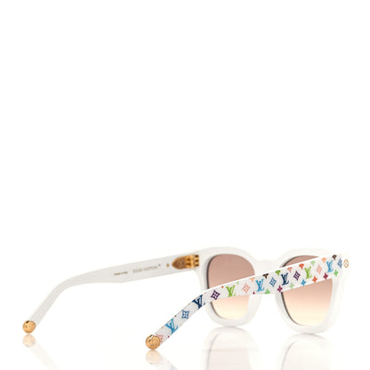 Louis Vuitton LV x TM Acetate My Monogram Sunglasses Z2725W White Multicolor 4 of 7