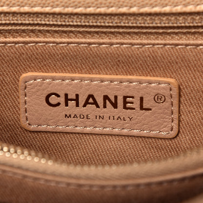 Chanel Caviar Quilted Small Coco Handle Flap Beige 7 of 10