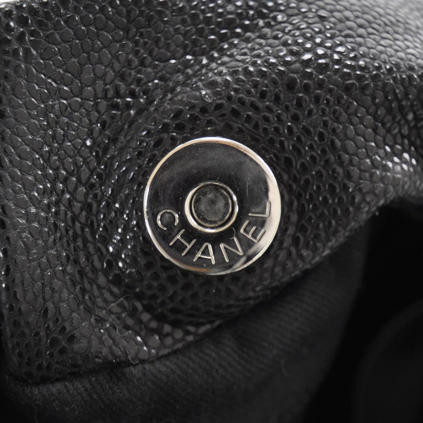 Caviar 31 Drawstring Tote Black