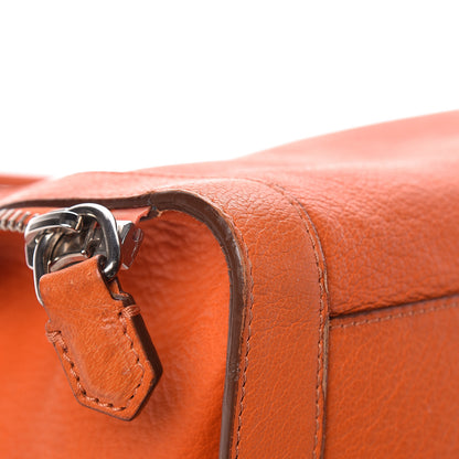 Givenchy Grained Goatskin Antigona Zippered Tote Orange 12 of 44