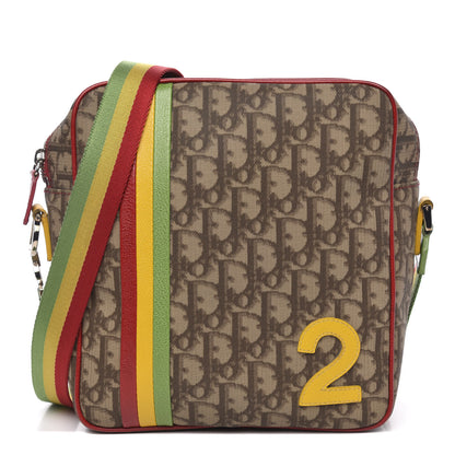 Christian Dior Monogram Rasta Messenger Bag Beige 1 of 11