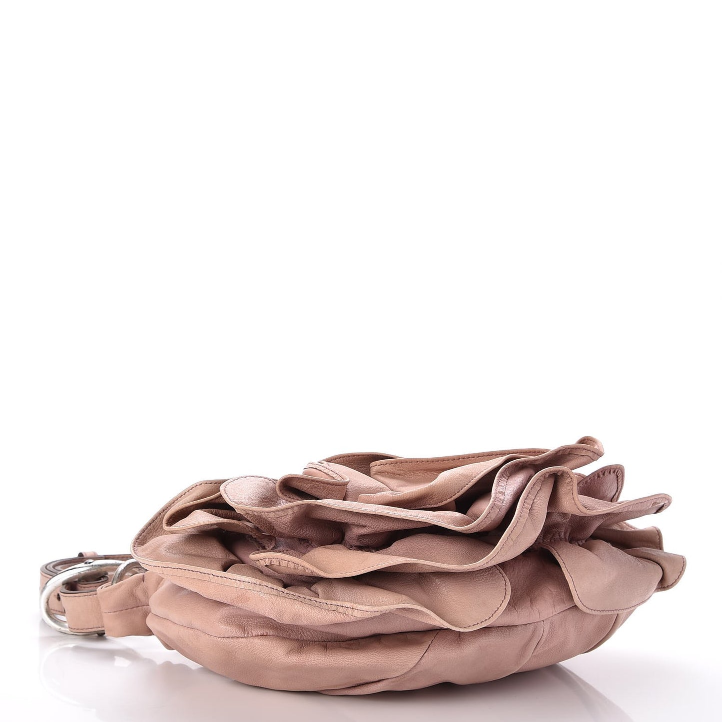 Calfskin Nadja Shoulder Bag Pink