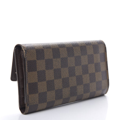 Louis Vuitton Damier Ebene Porte Tresor International Wallet 2 of 16