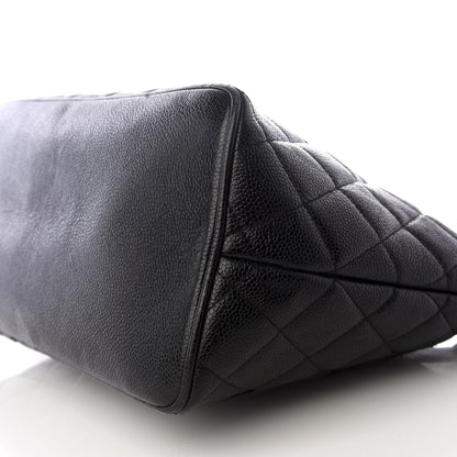 Chanel Caviar Quilted Medallion Tote Black 6 of 8