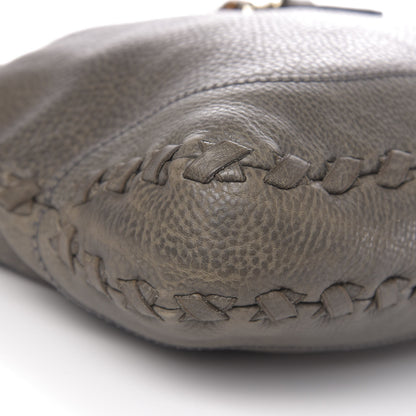 Gucci Calfskin Large New Jackie Shoulder Bag Military 8 of 12