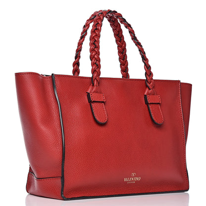 Valentino Garavani Grained Calfskin To Be Cool Tote Rosso Valentino 4 of 13