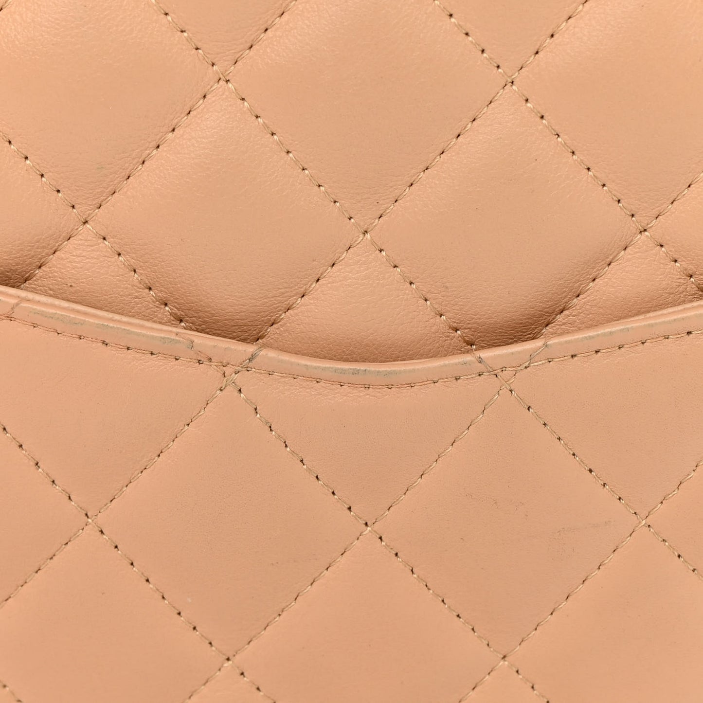 Calfskin Quilted Medium Cambon Messenger Beige Black