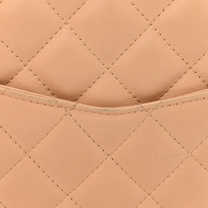Chanel Calfskin Quilted Medium Cambon Messenger Beige Black 17 of 17