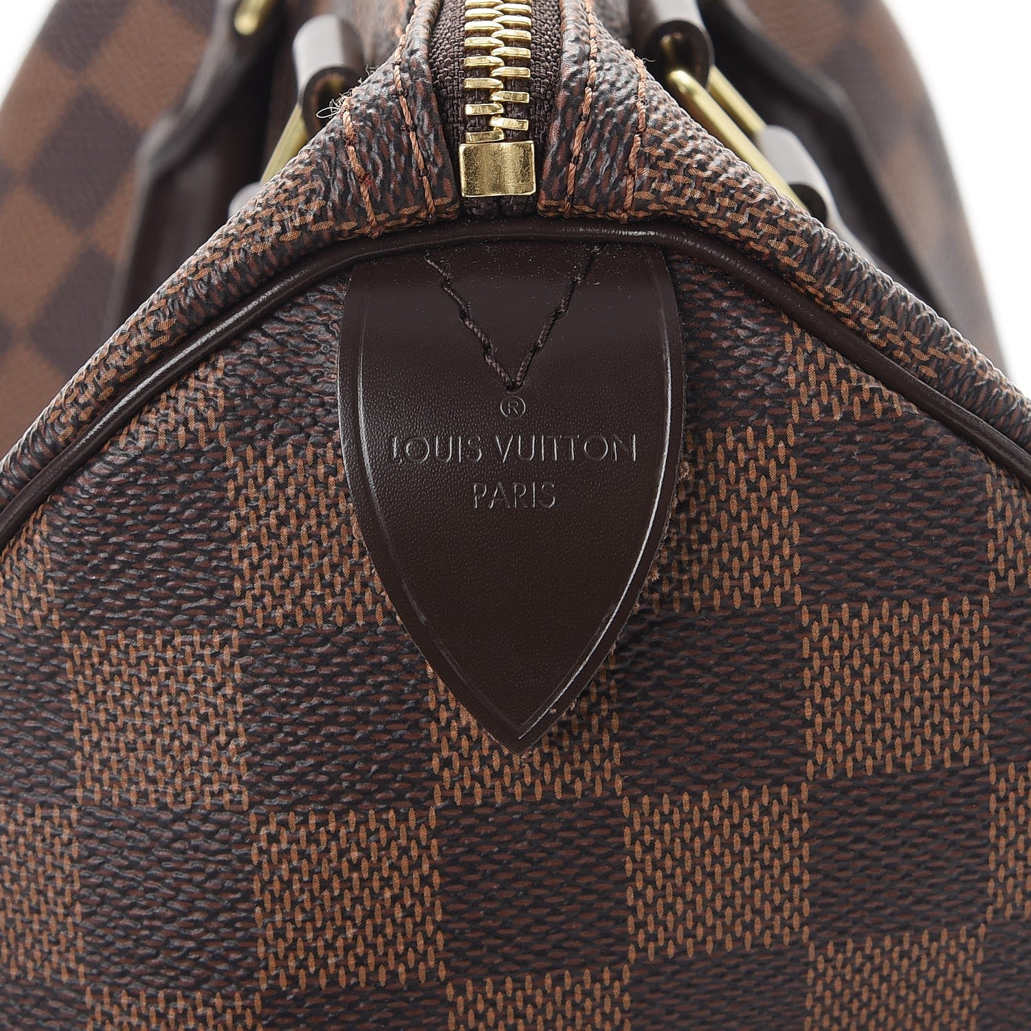Louis Vuitton Damier Ebene Speedy 25 6 of 10