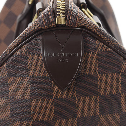 Louis Vuitton Damier Ebene Speedy 25 6 of 10
