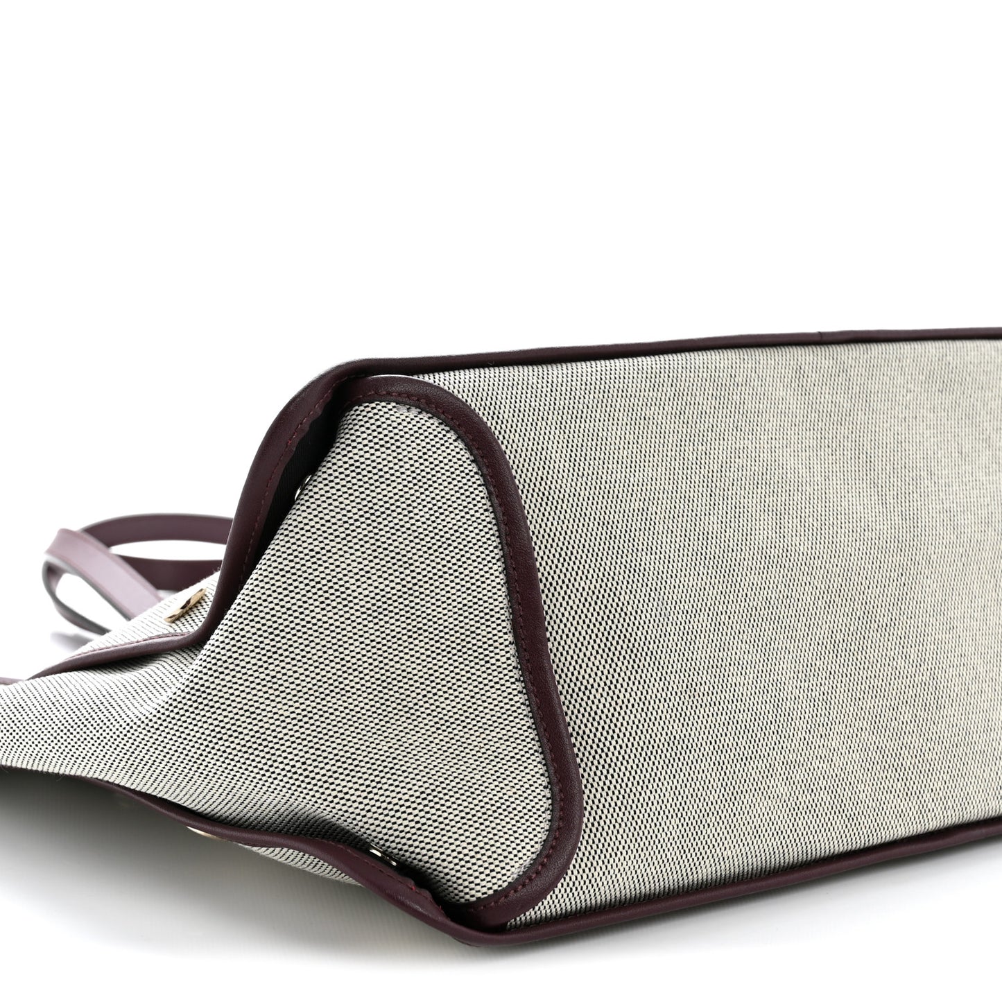 Canvas Medium Bond Shopper Tote Aubergine