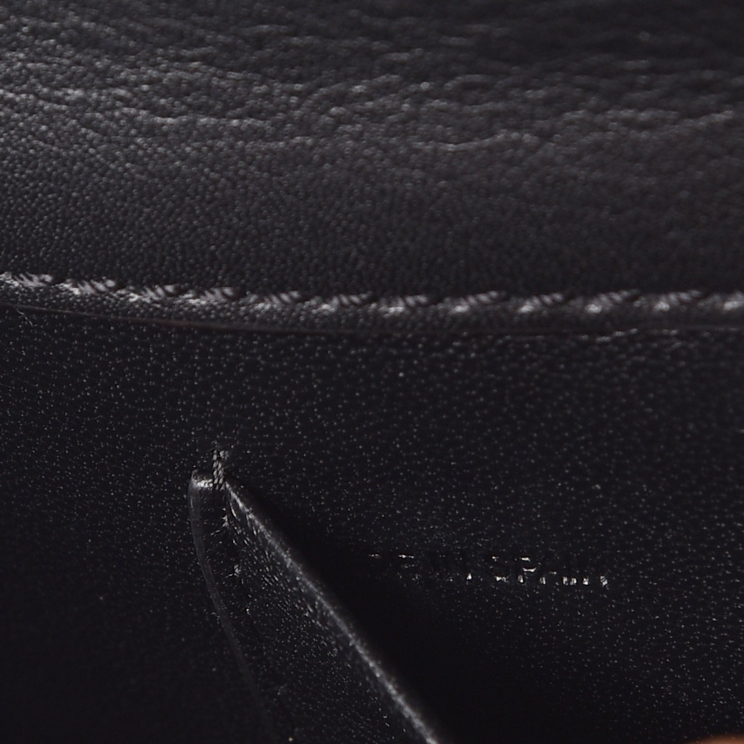 Calfskin Small Nile Bracelet Minaudiere Bag Black