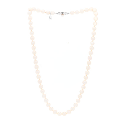 Mikimoto 18K White Gold Akoya Pearl 7-7.5mm Strand Necklace 18.5" 2 of 3