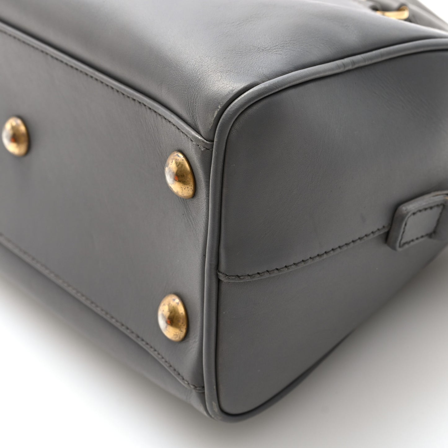 Calfskin Classic Baby Duffle Fog