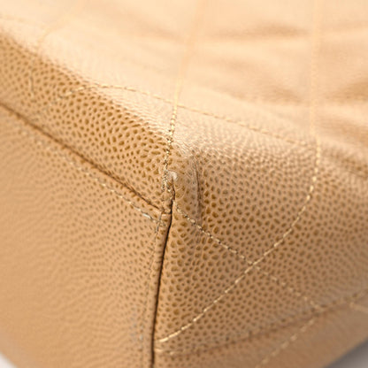 Chanel Caviar Quilted Shoulder Bag Beige 5 of 13