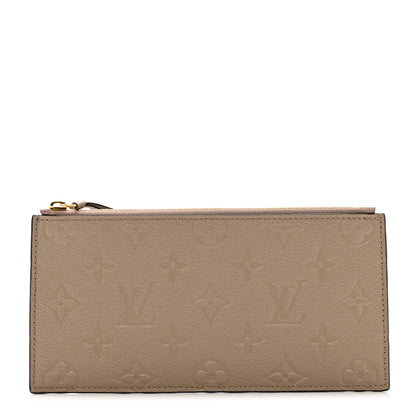 Louis Vuitton Empreinte Felicie Chain Wallet Zippered Insert Tourterelle 1 of 6