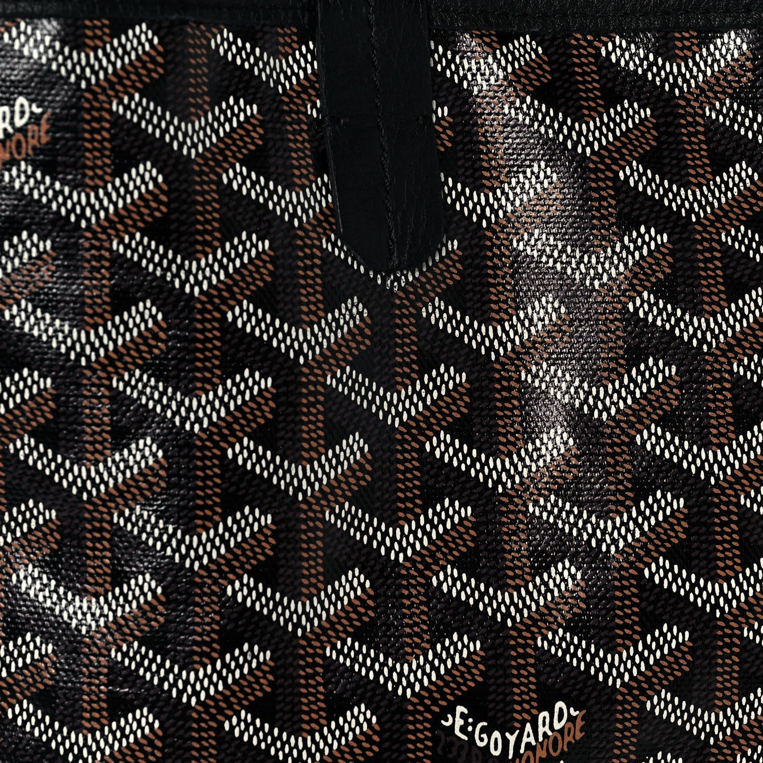 Goyard Goyardine Reversible Anjou PM Black 6 of 20