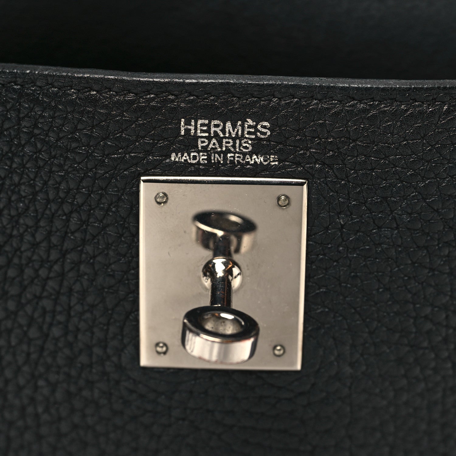 Hermes Togo Kelly Retourne 32 Black 6 of 12