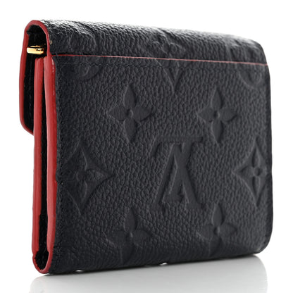 Louis Vuitton Empreinte Zoe Wallet Marine Rouge 3 of 9