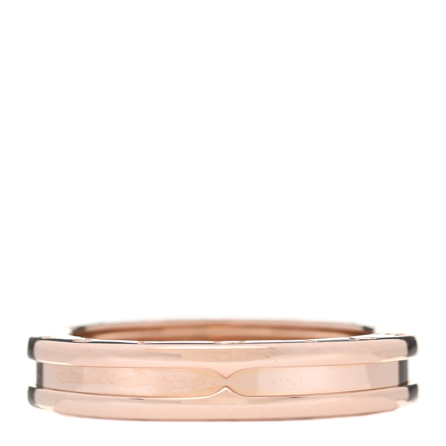 Bulgari 18K Rose Gold B.Zero1 One-Band Ring 60 9.25 1 of 5