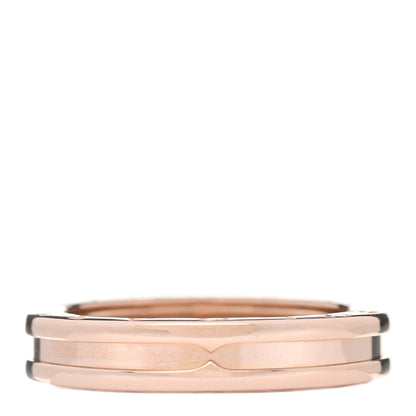 Bulgari 18K Rose Gold B.Zero1 One-Band Ring 60 9.25 1 of 5