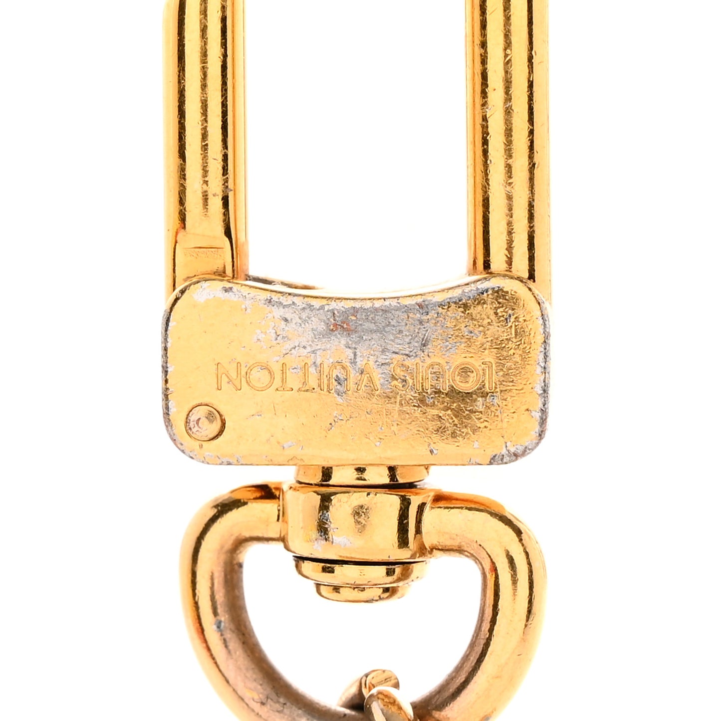 Lock Me Strass Bag Charm Key Holder Gold