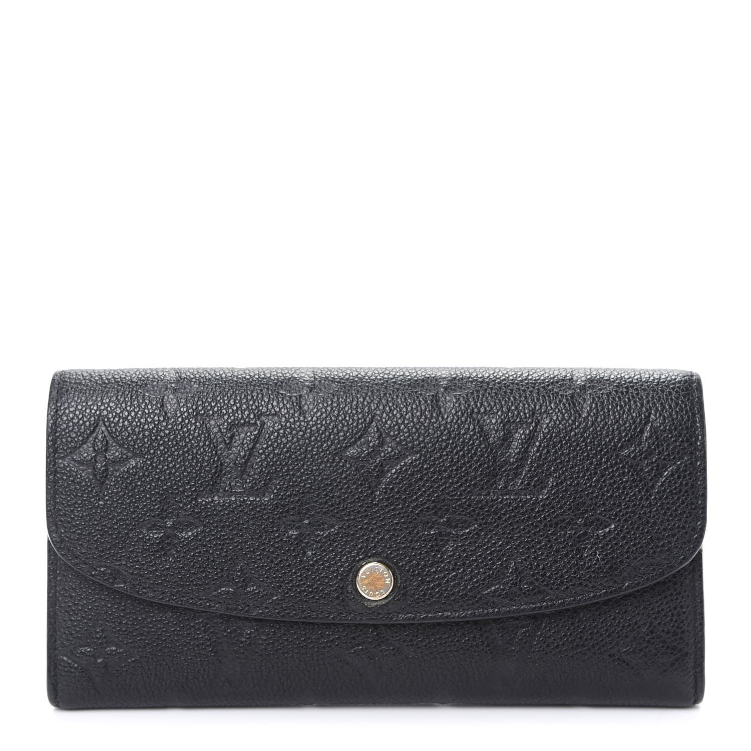 Louis Vuitton Empreinte Emilie Wallet Black Dune 1 of 10