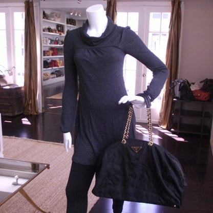 Prada Tessuto Nylon Shoulder Bag 2 of 11