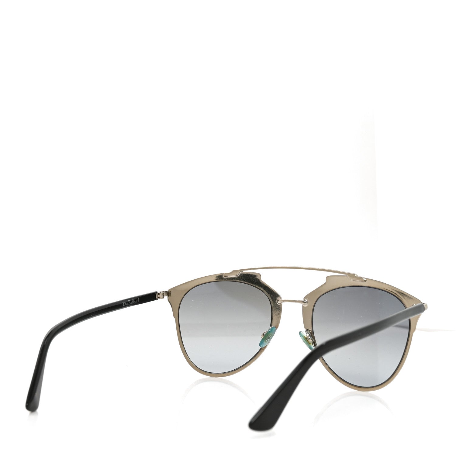 Christian Dior Metal DiorReflected Sunglasses Black Silver 4 of 6