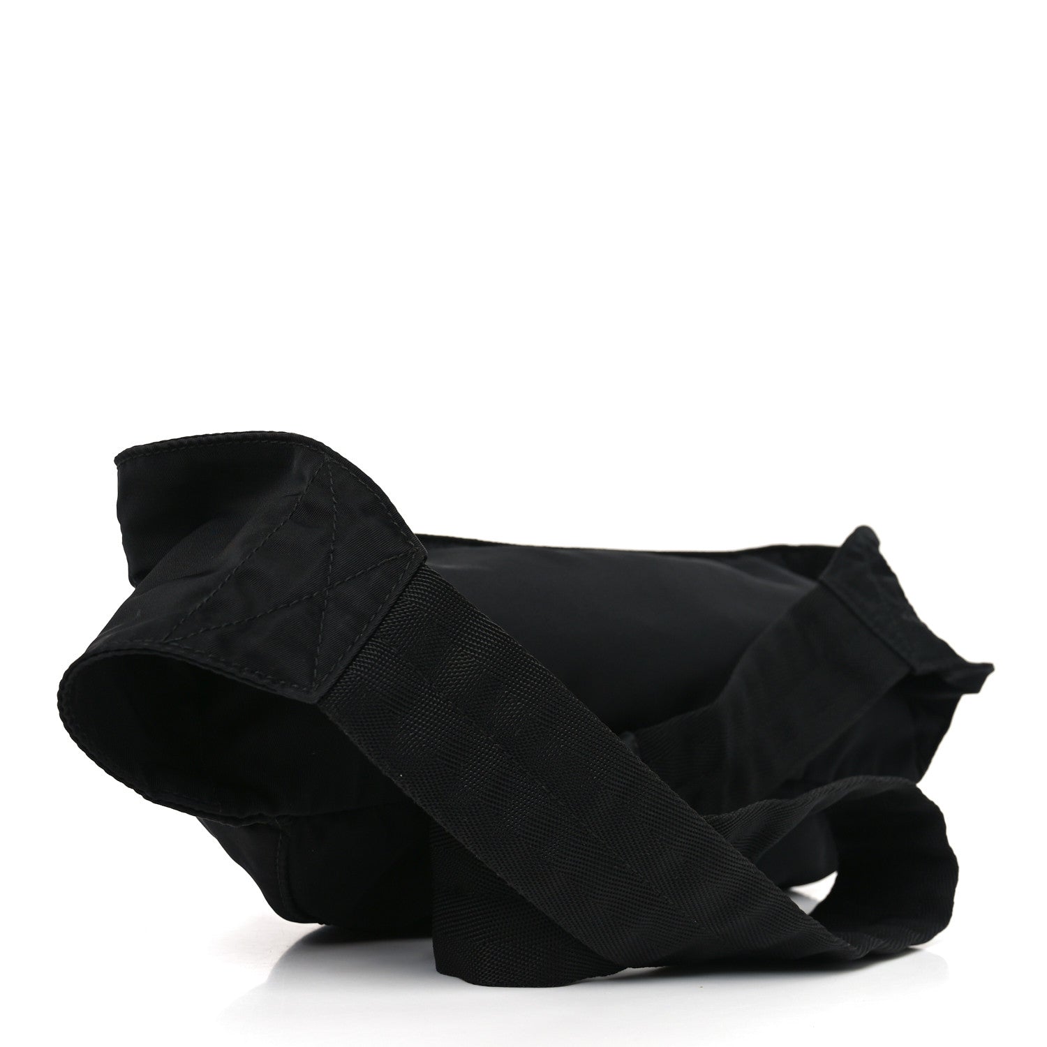 Prada Tessuto Nylon Belt Bag Black 3 of 9