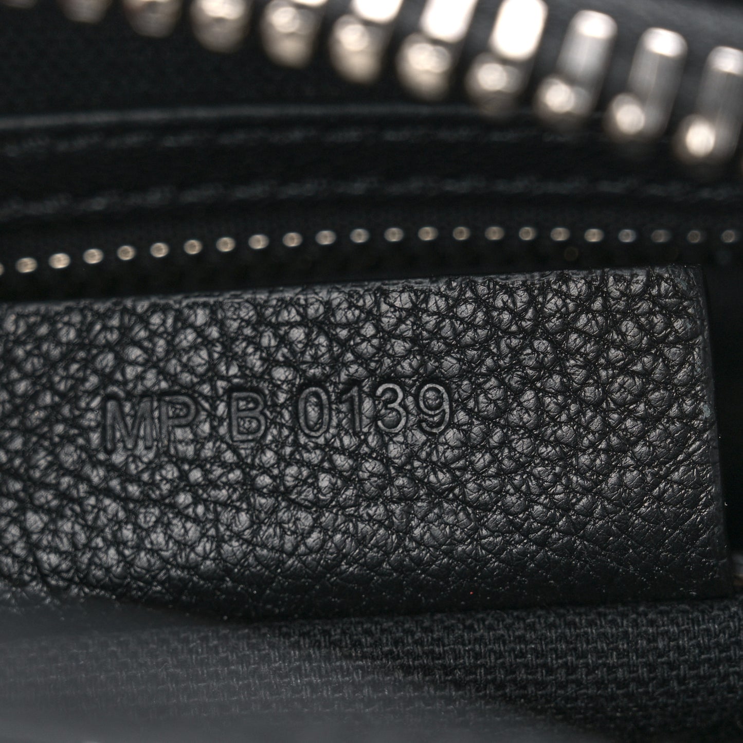 Sugar Goatskin Mini Antigona Black