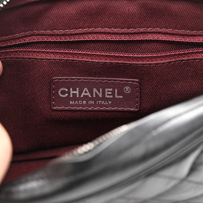 Chanel Aged Calfskin Quilted Small Easy Flap Black 6 of 9