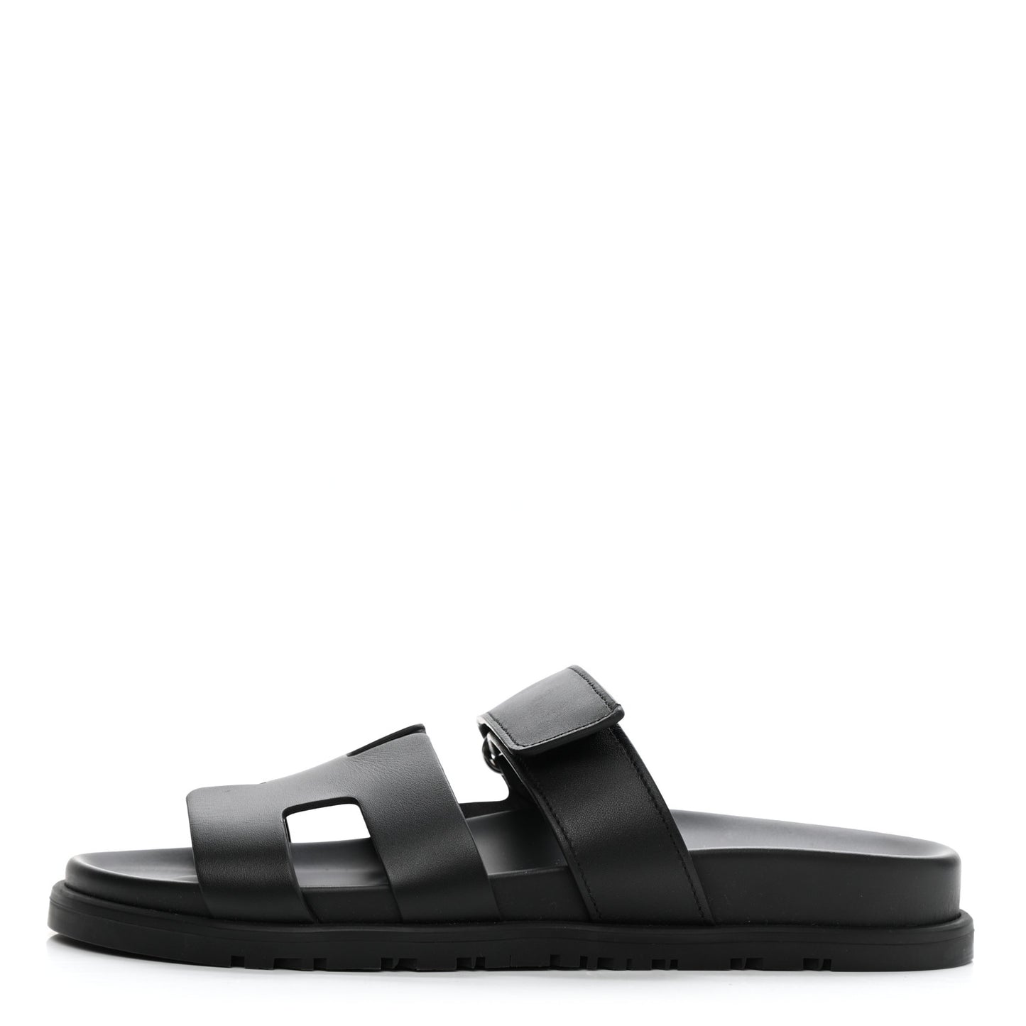 Calfskin Womens Chypre Sandals 38 Black