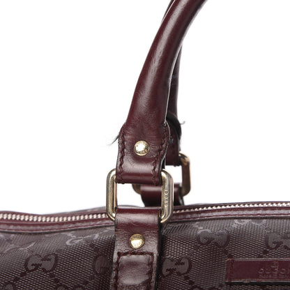 Gucci Imprime Monogram Medium Joy Boston Bordeaux 12 of 15