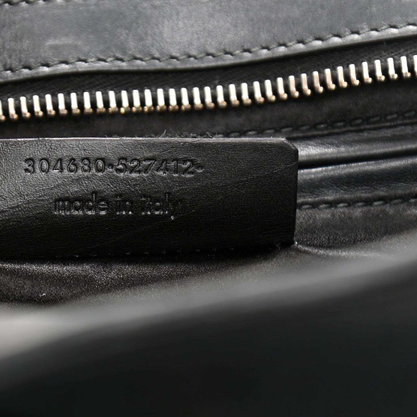 Textured Calfskin Small Cabas ChYc Black