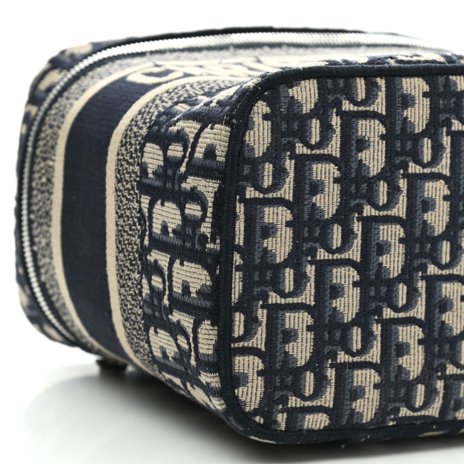 Christian Dior Oblique Diortravel Vanity Case Blue 7 of 12