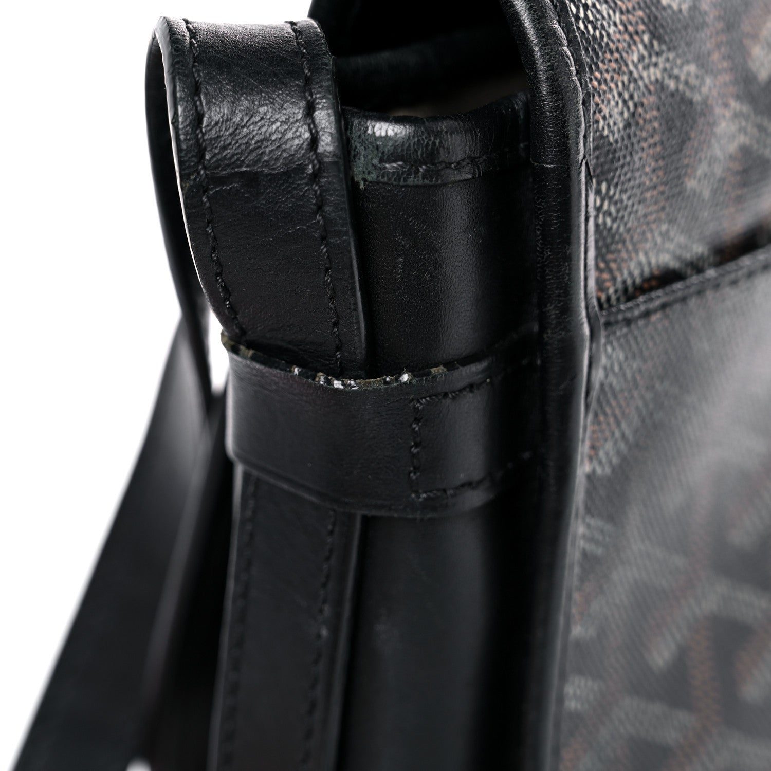 Goyard Goyardine Belvedere MM Messenger Bag Black 30 of 35