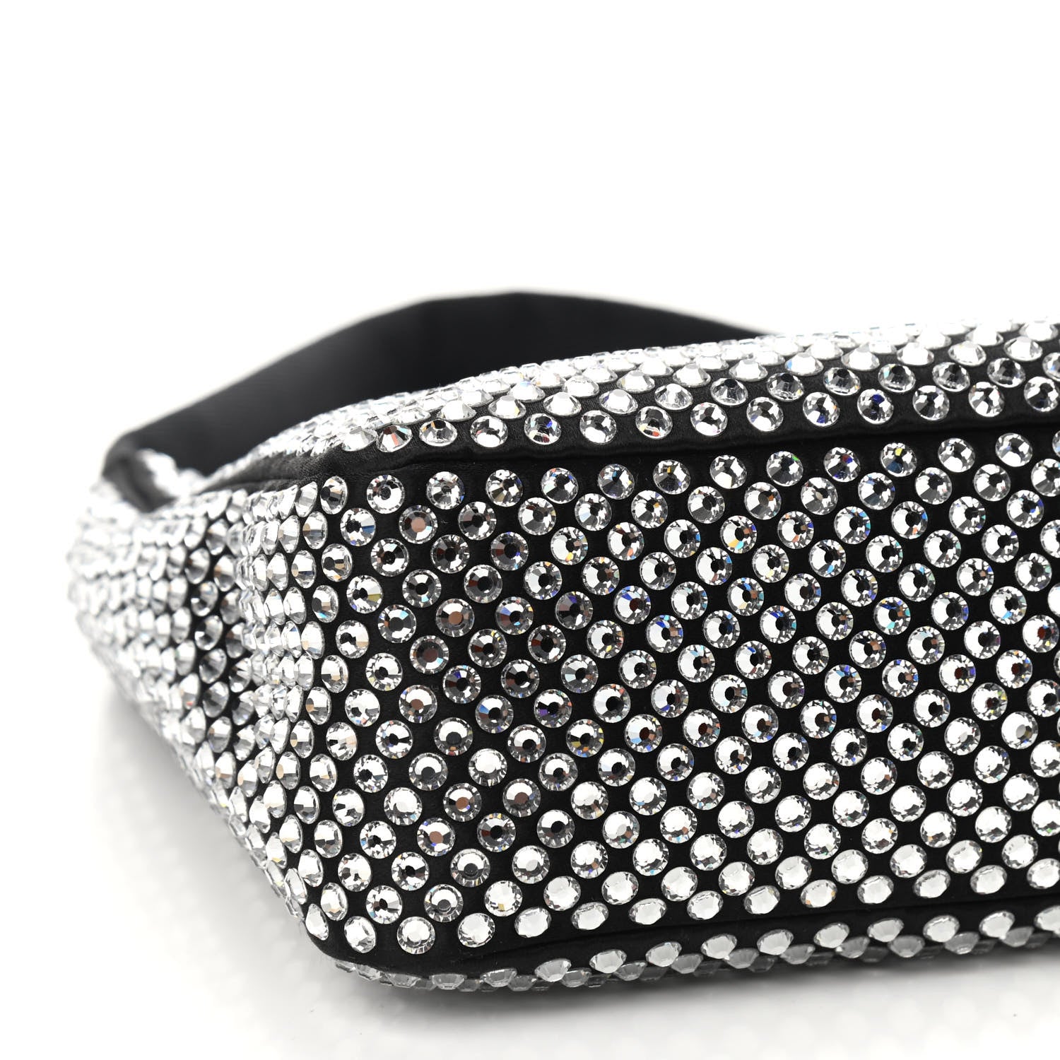 Prada Satin Crystal Mini Re-Edition 2000 Bag Cristal 5 of 9