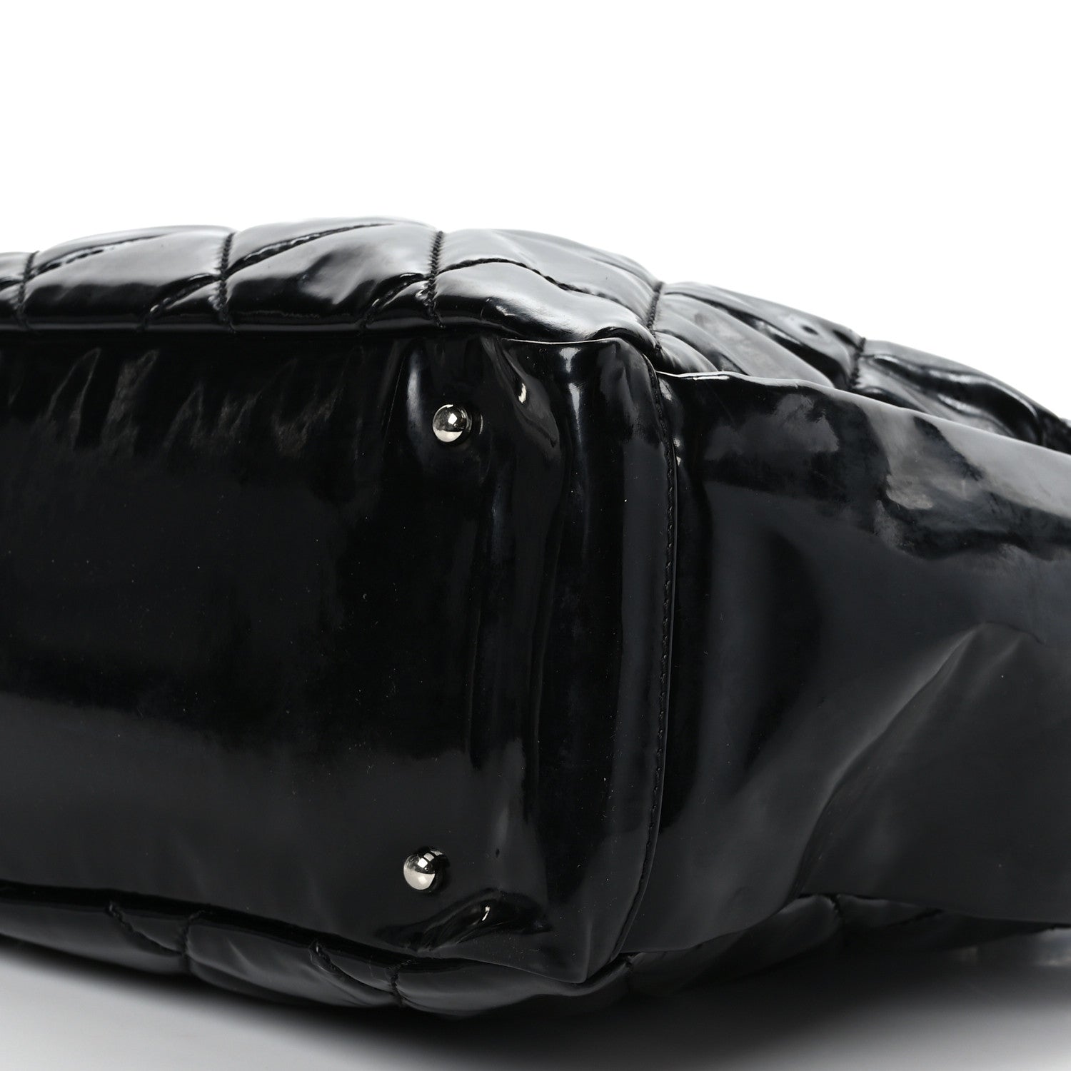 Chanel Vinyl Quilted Large Paris Biarritz Tote Black 12 of 17