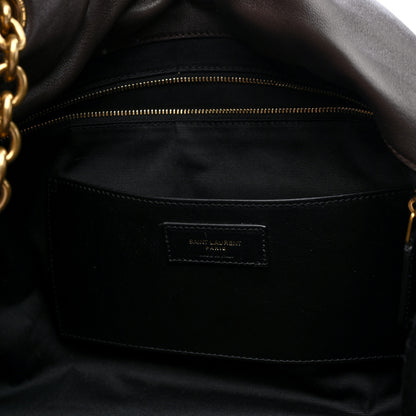 Saint Laurent Lambskin Matelasse Monogram Large Jamie 4.3 Dark Sweet Chocolate 6 of 9