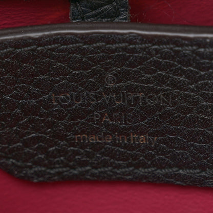 Louis Vuitton Taurillon Capucines BB Black 6 of 12