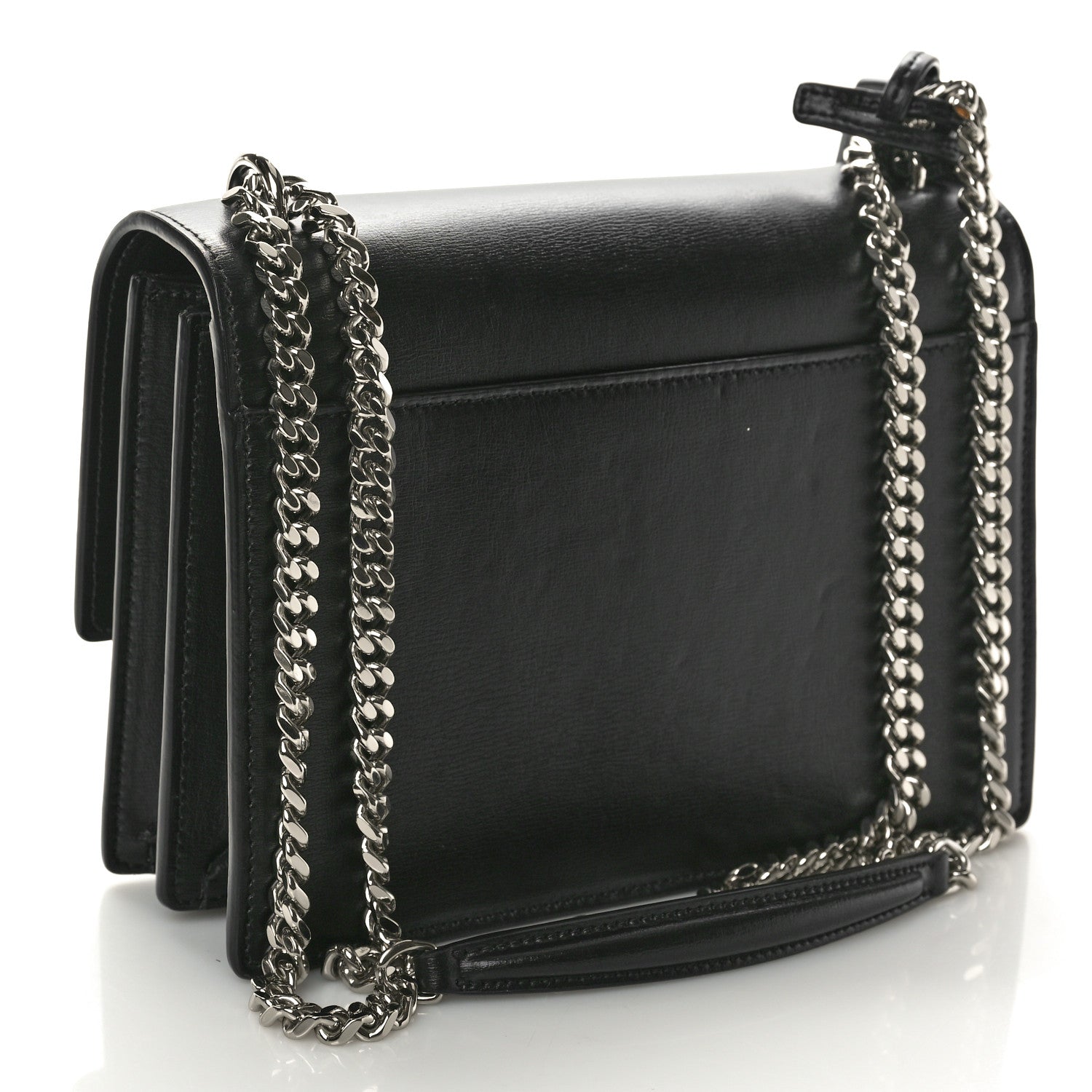 Saint Laurent Calfskin Medium Monogram Sunset Black 3 of 10